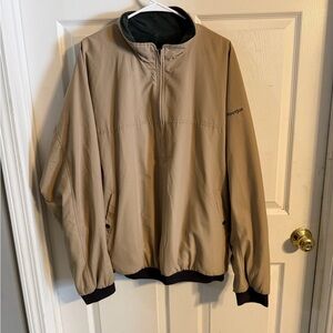 FootJoy Tan Windbreaker Jacket